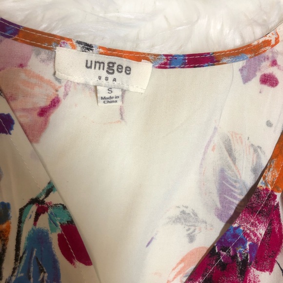 🌱 Umgee Abstract Floral Romper - Picture 4 of 8